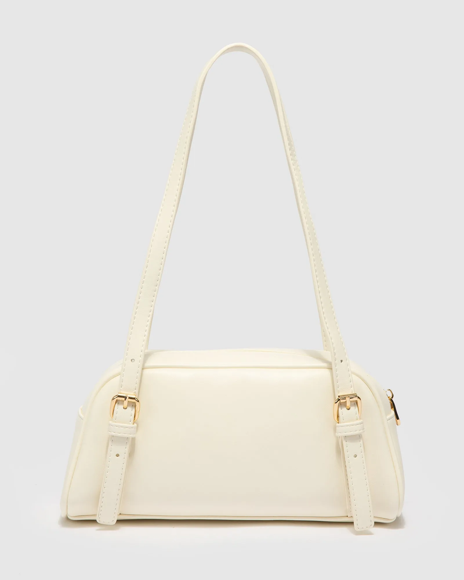 Ivory Zoe Buckle Shoulder Bag sold by Collete Hayman product image thumbnail 3