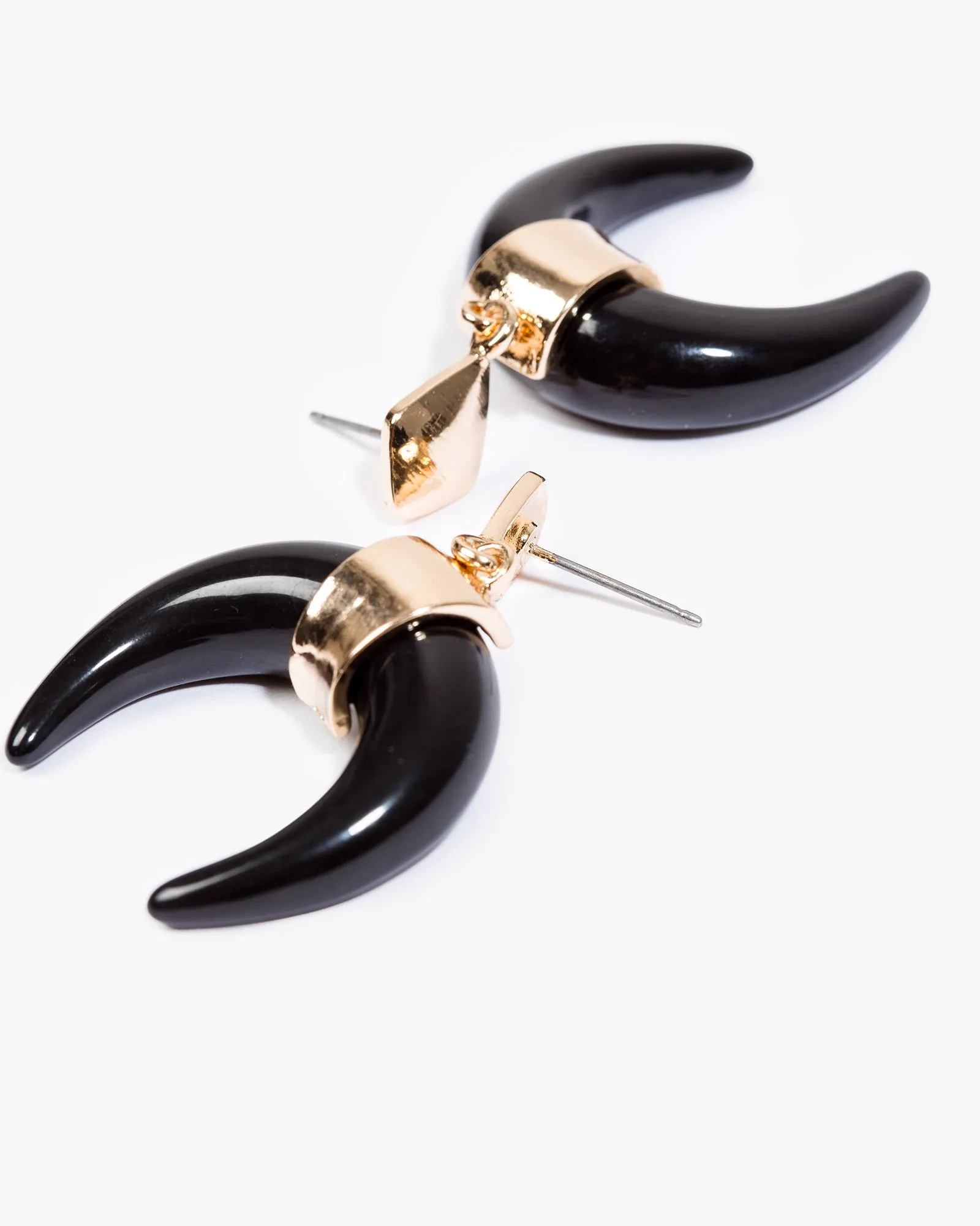 Multi Colour Western Horn Style Earrings sold by Collete Hayman product image thumbnail 2