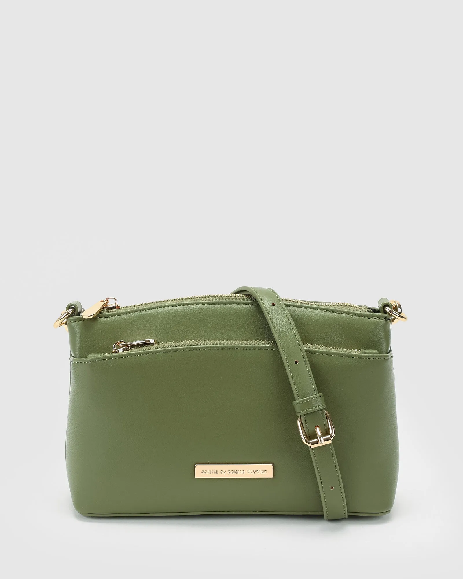 Green Yaffa Crossbody Bag sold by Collete Hayman