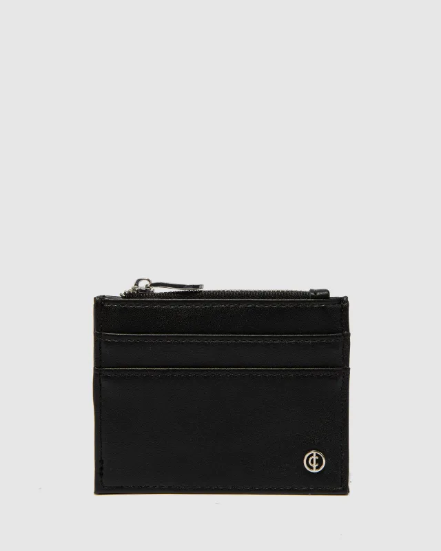 Black Chiara Zip Top Purse sold by Collete Hayman