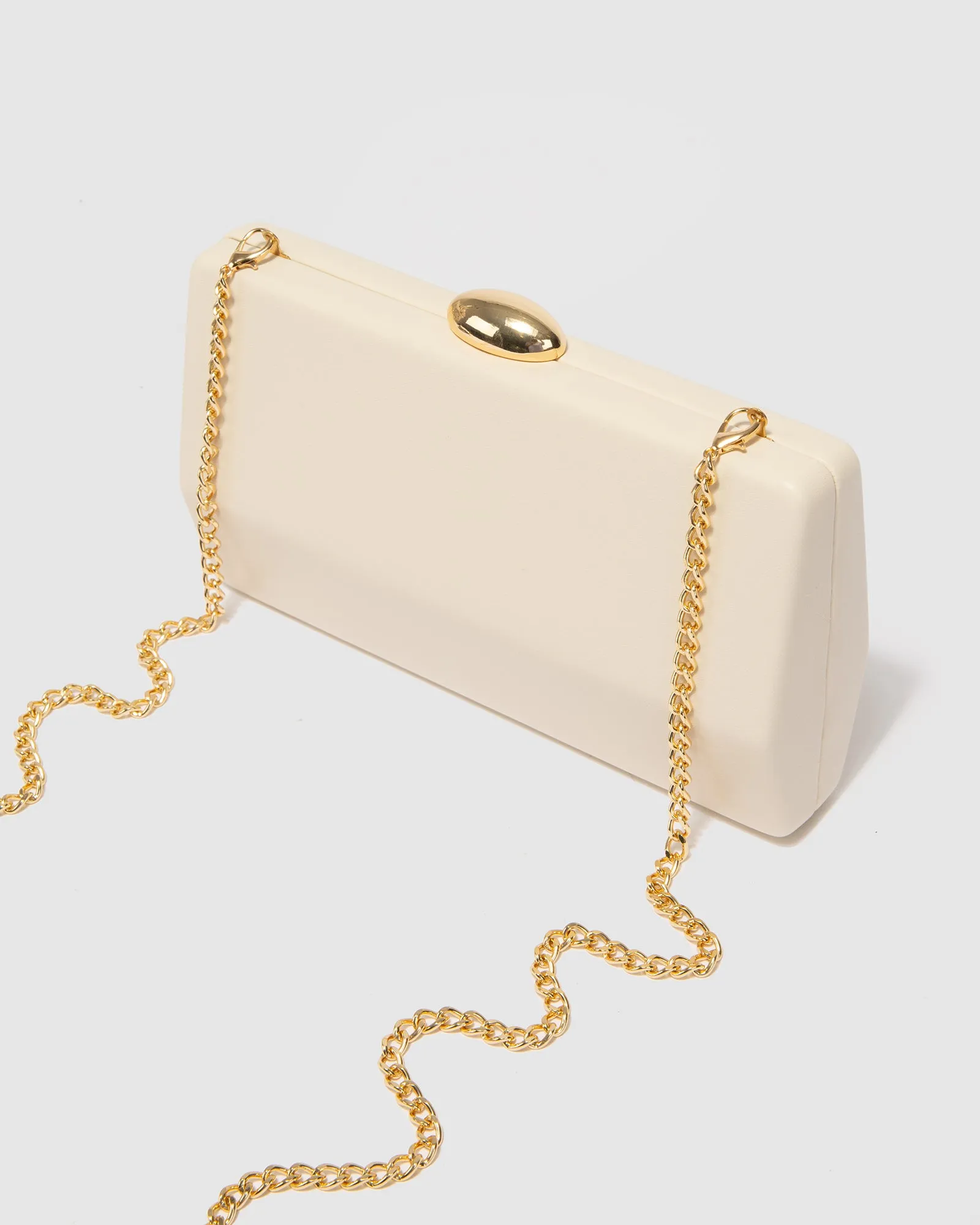 Natural Aliyah Hardcase Clutch Bag sold by Collete Hayman product image thumbnail 4