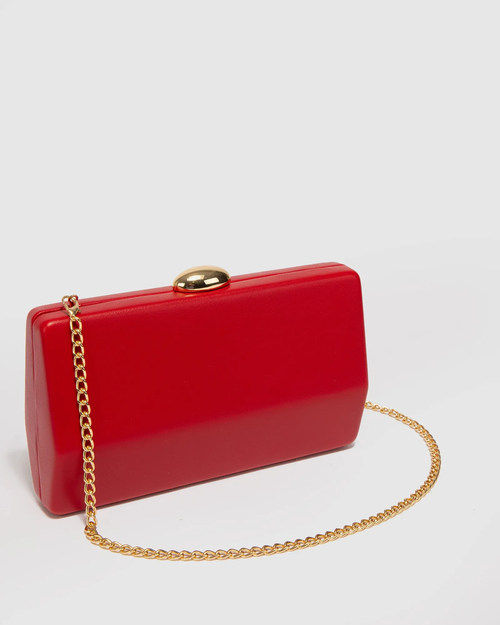 Red Aliyah Hardcase Clutch Bag sold by Collete Hayman product image thumbnail 2