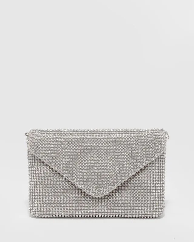 Silver Kylie Crossbody Bag sold by Collete Hayman