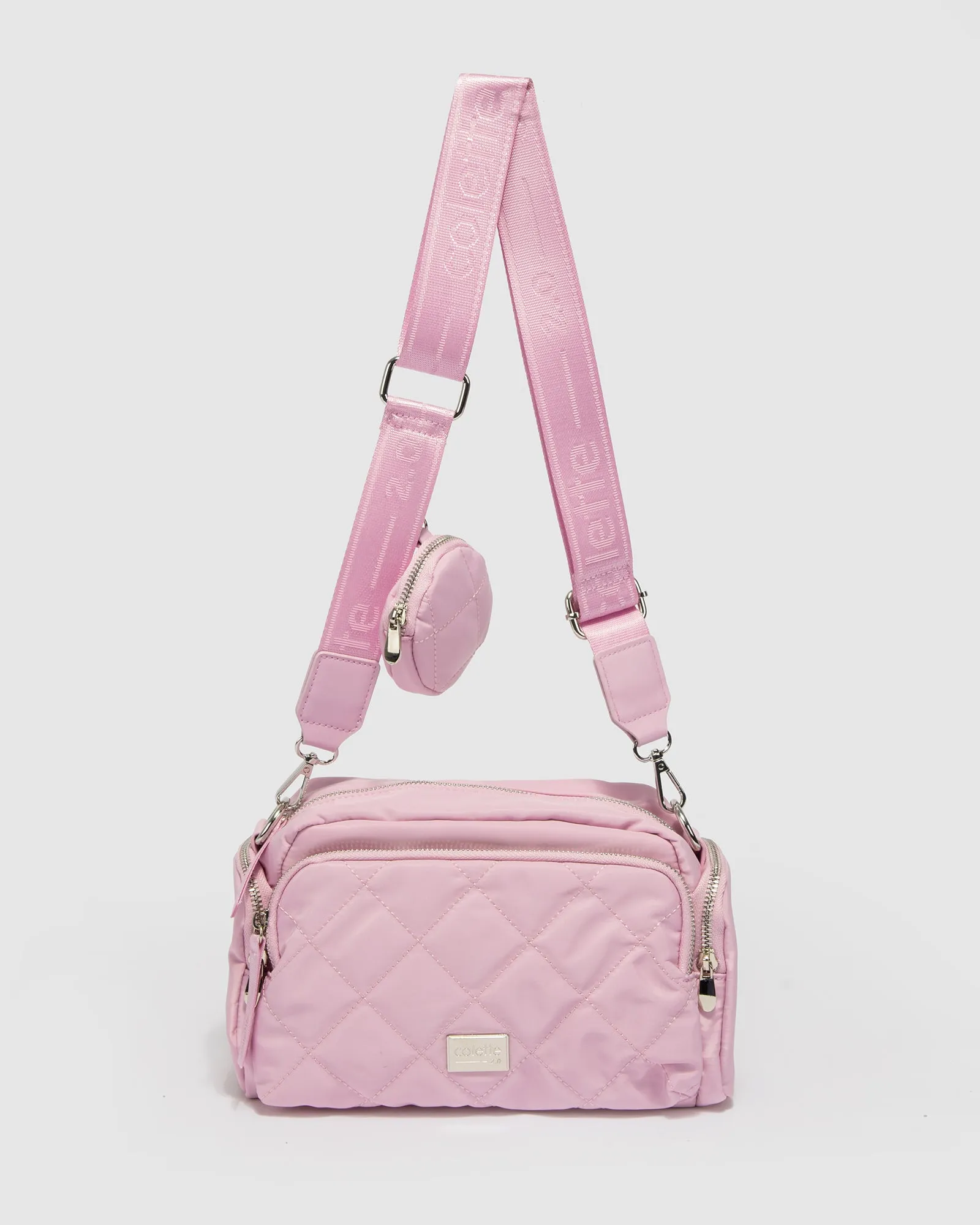Pink Harper Nylon Crossbody Bag sold by Collete Hayman product image thumbnail 3