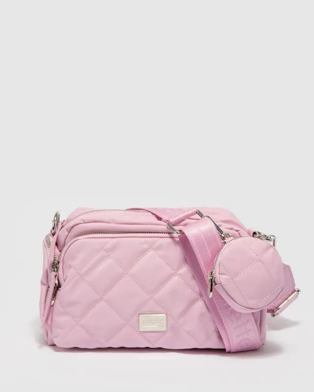Pink Harper Nylon Crossbody Bag sold by Collete Hayman