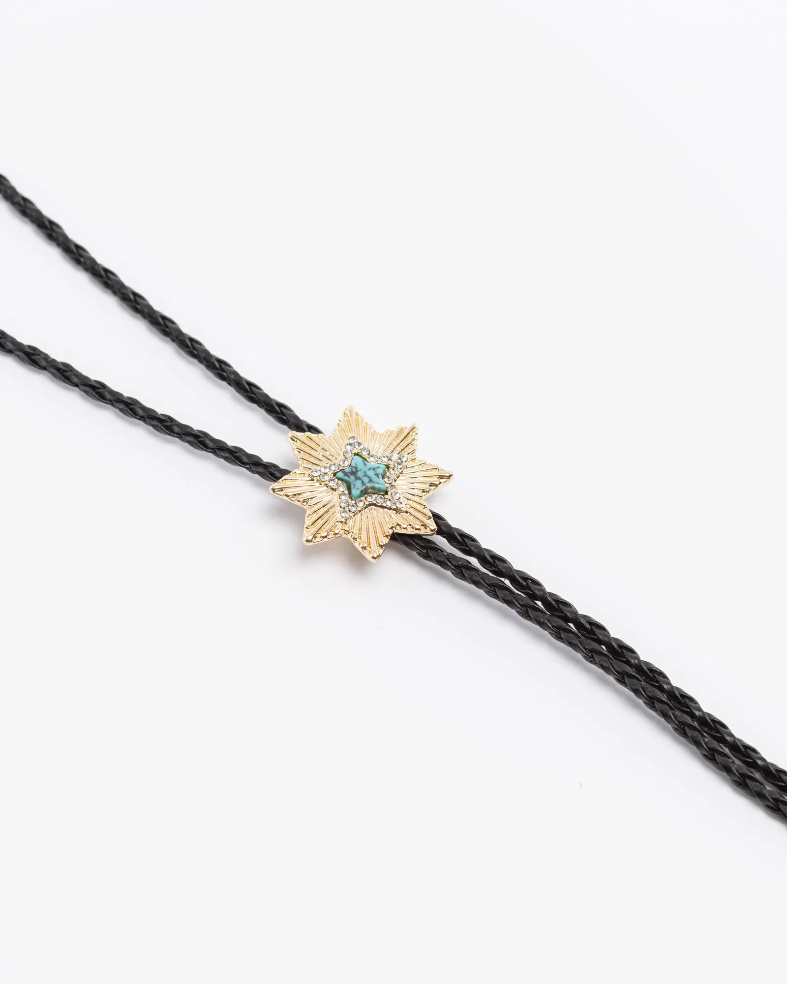 Multi Colour Star Pendant Cord Lariat Necklace sold by Collete Hayman product image thumbnail 2