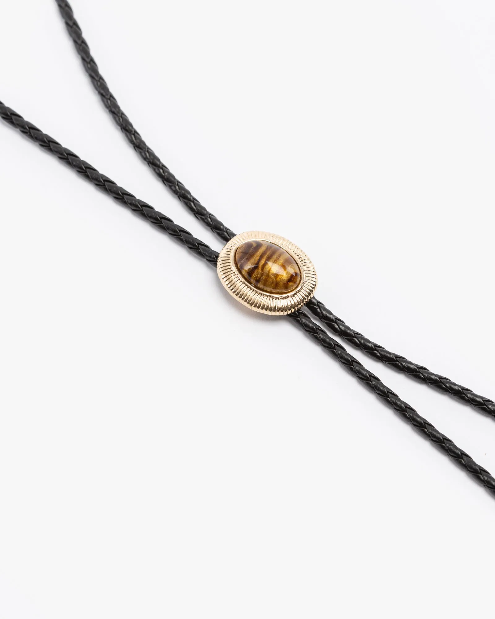 Multi Colour Western Style Cord Lariat Necklace sold by Collete Hayman product image thumbnail 2