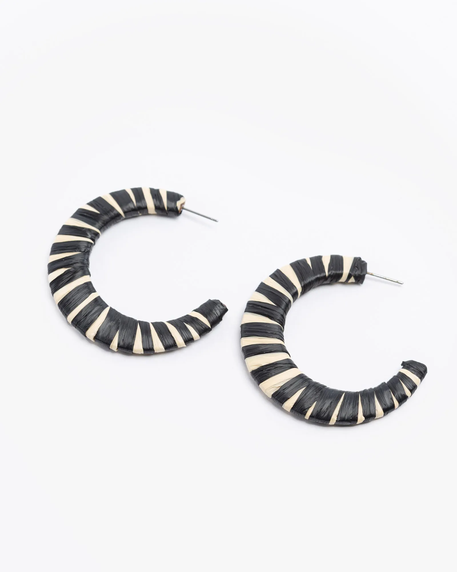 Multi Colour Wrapped Hoop Earrings sold by Collete Hayman