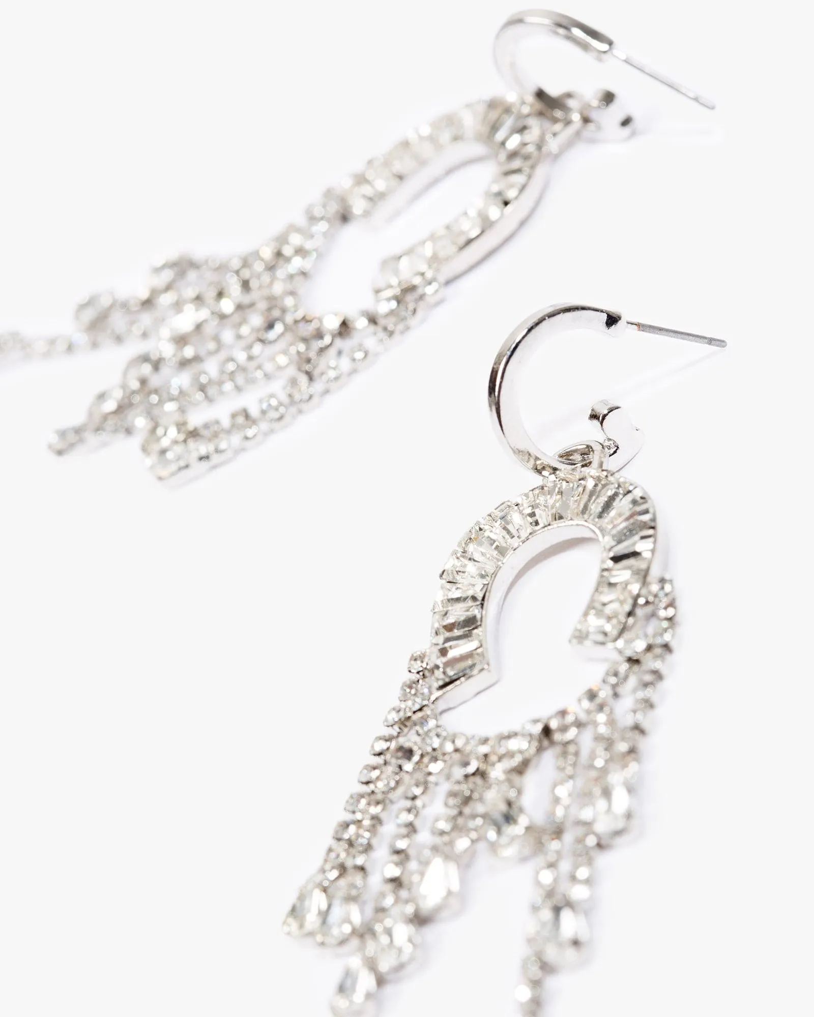 Crystal Horseshoe Drop Earrings sold by Collete Hayman product image thumbnail 2