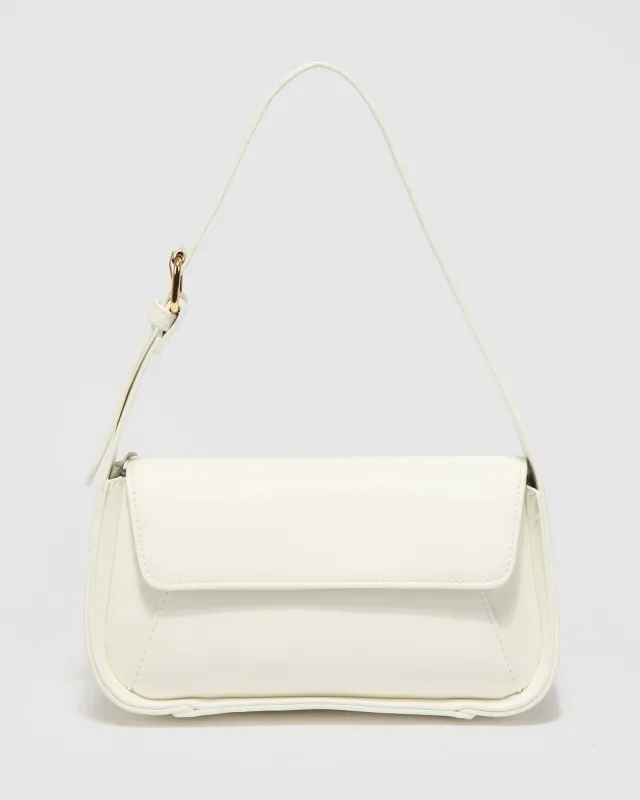 White Abby-Rose Shoulder Bag sold by Collete Hayman
