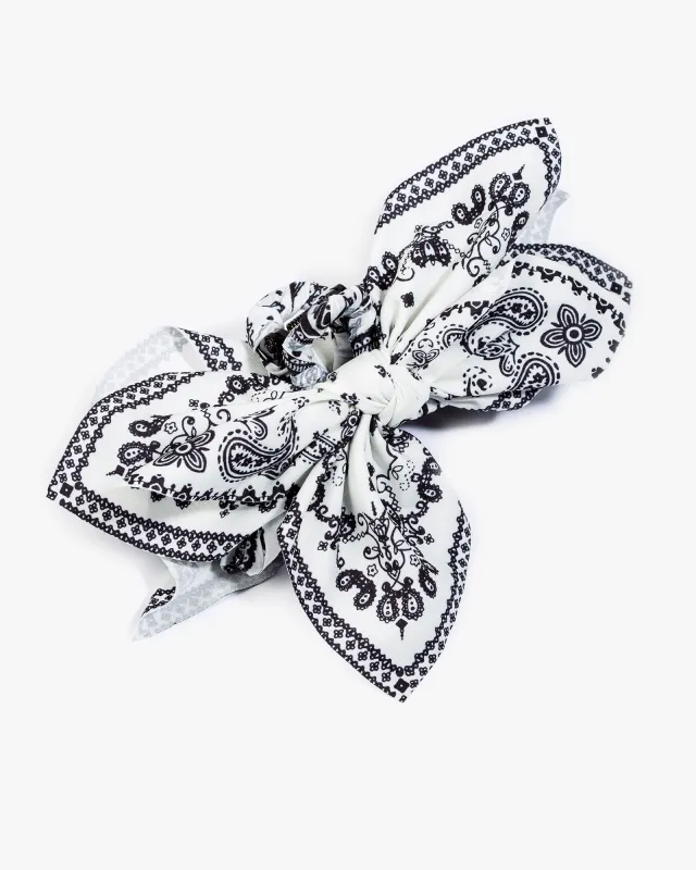 Western Print Bow Hair Claw Clip sold by Collete Hayman