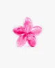 Pink Marble Effect Flower Hair Claw Clip sold by Collete Hayman