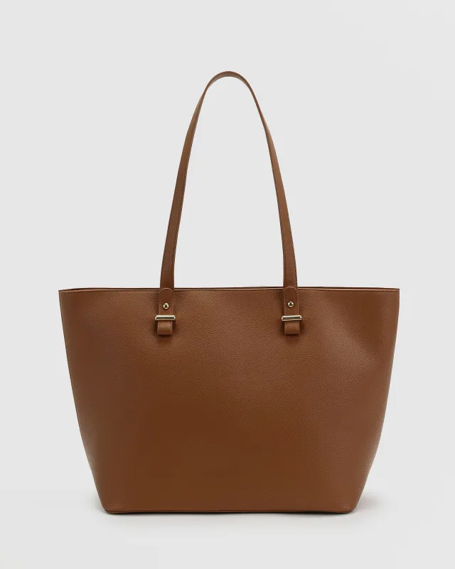 Brown Sam Comp Tote Bag sold by Collete Hayman