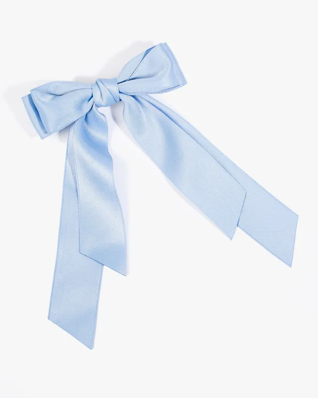 Blue Double Bow Hair Slide sold by Collete Hayman