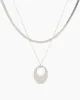 Silver Oval Pendant Necklace sold by Collete Hayman
