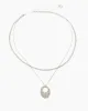 Silver Oval Pendant Necklace sold by Collete Hayman