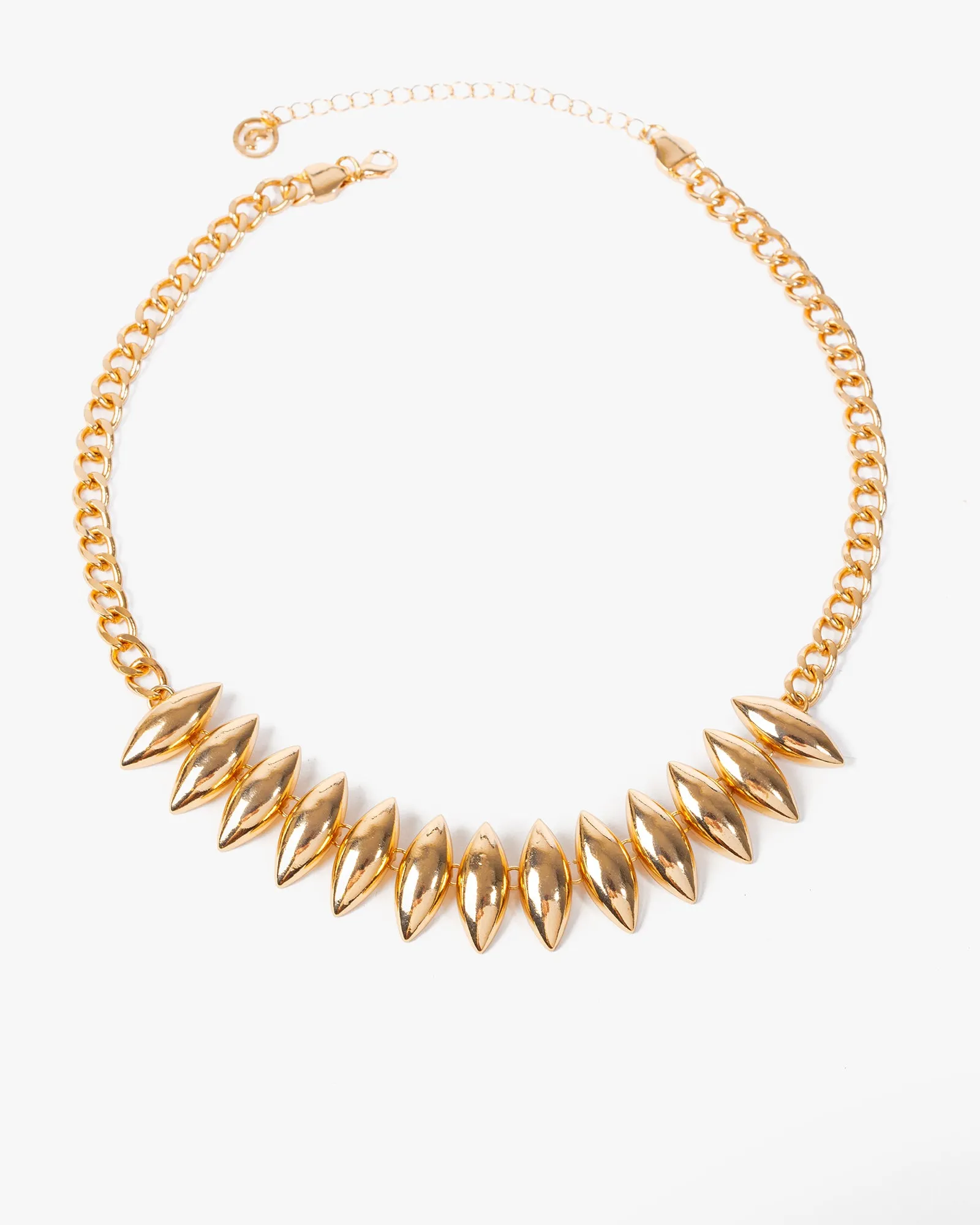 Gold Statement Warrior Necklace sold by Collete Hayman product image thumbnail 3