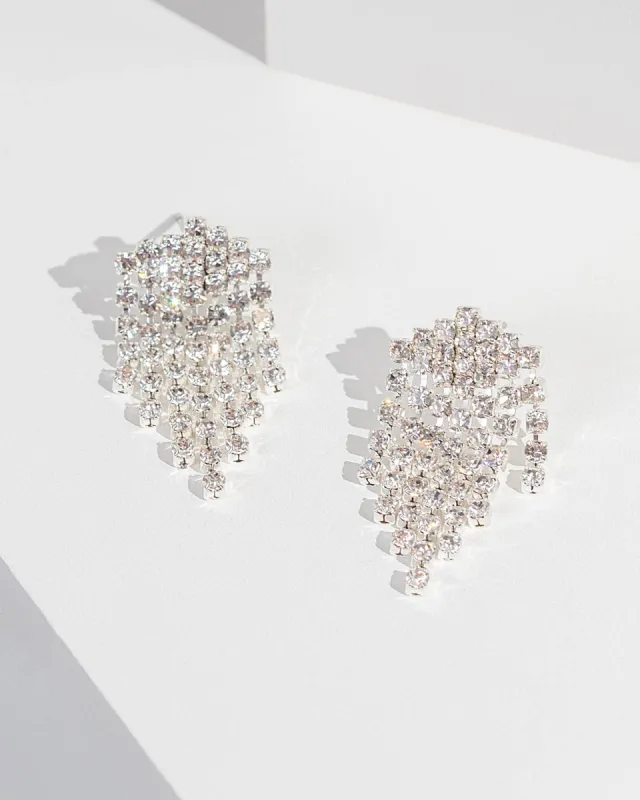 Crystal Fine Tassel Earrings sold by Collete Hayman