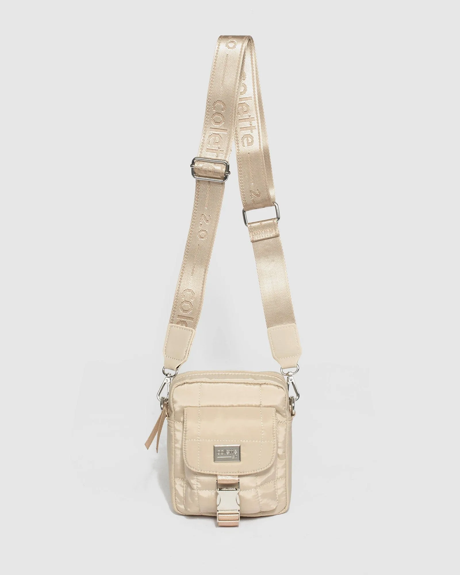 Ivory Emma Lock Crossbody Bag sold by Collete Hayman product image thumbnail 4