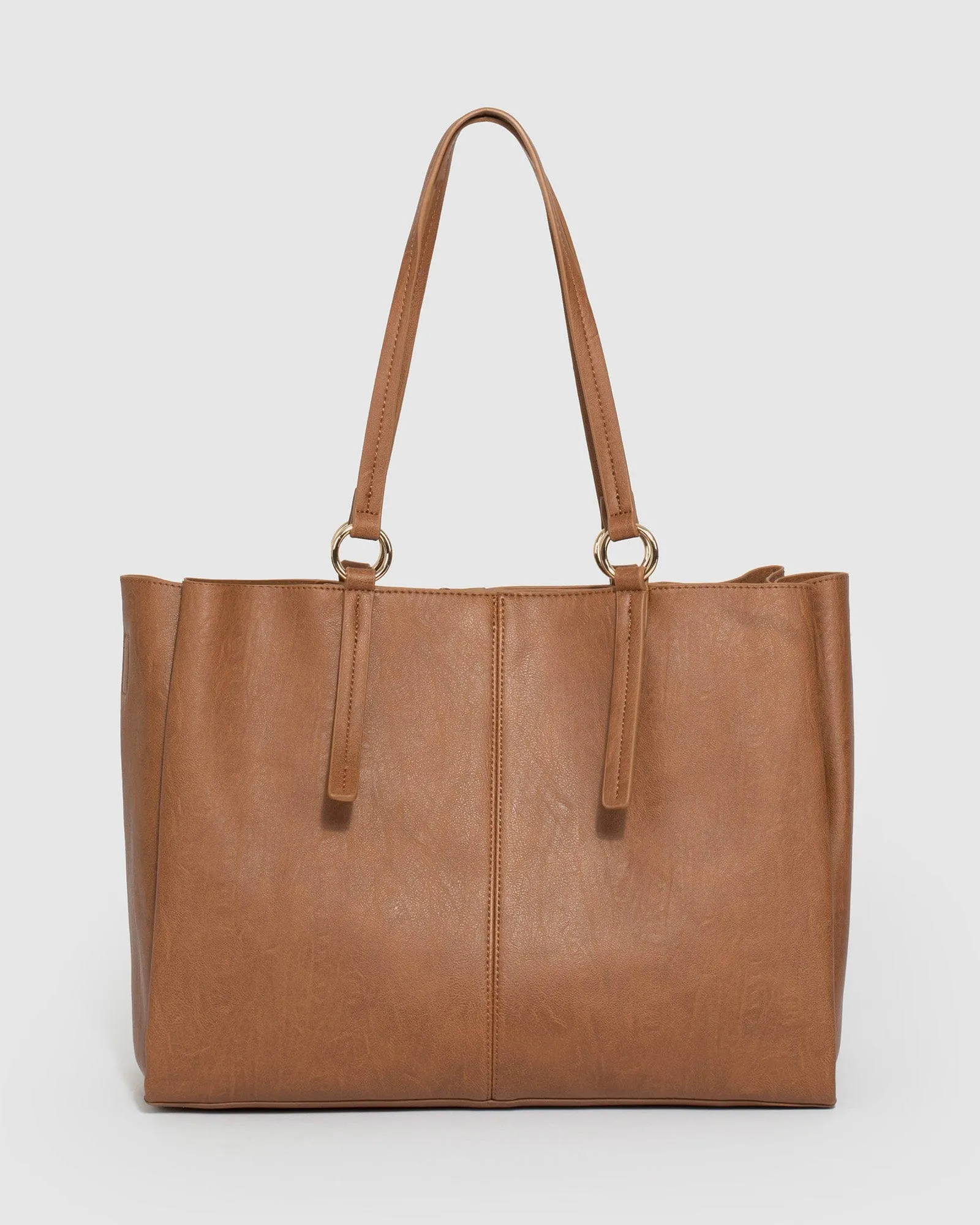 Tan Stacey Ring Tote Bag sold by Collete Hayman product image thumbnail 5