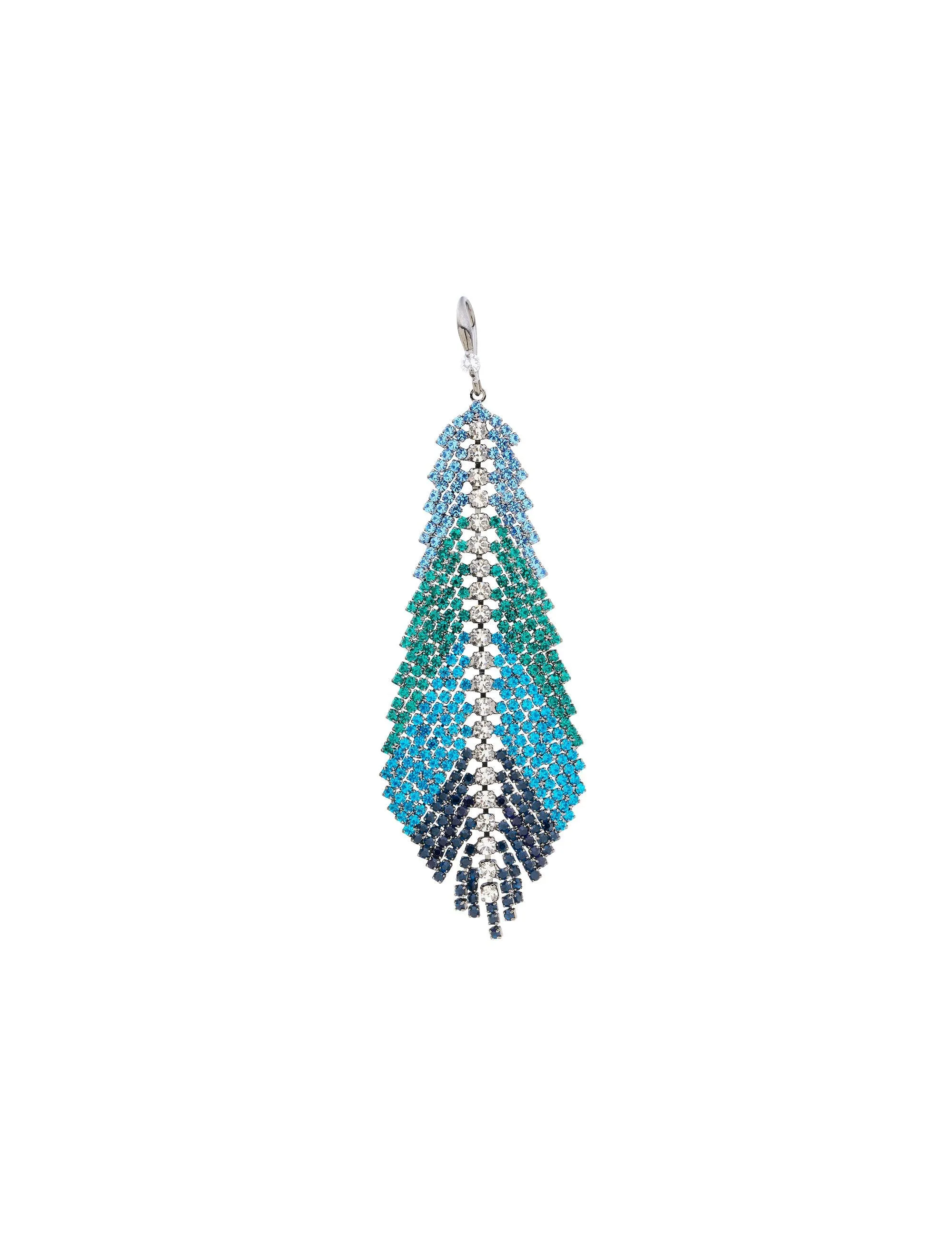 FEATHER STONE STATEMENT EARRING sold by Collete Hayman product image thumbnail 4