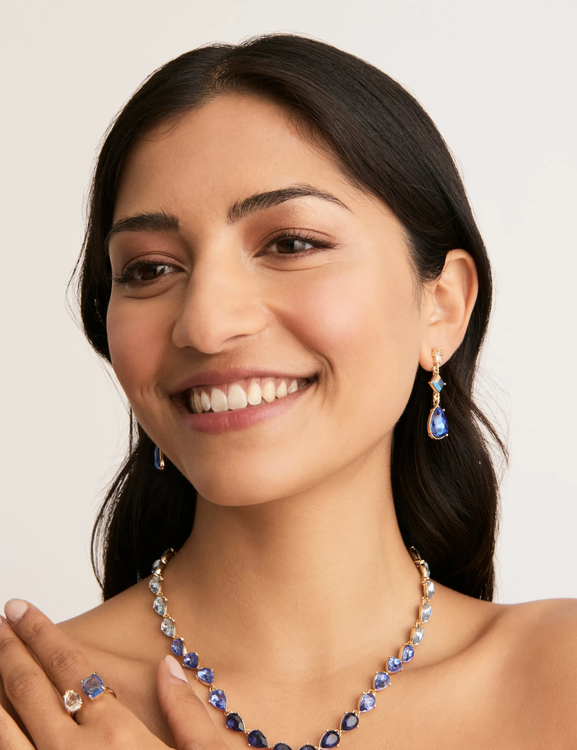 RAINDROP STONE NECKLACE sold by Collete Hayman product image thumbnail 2