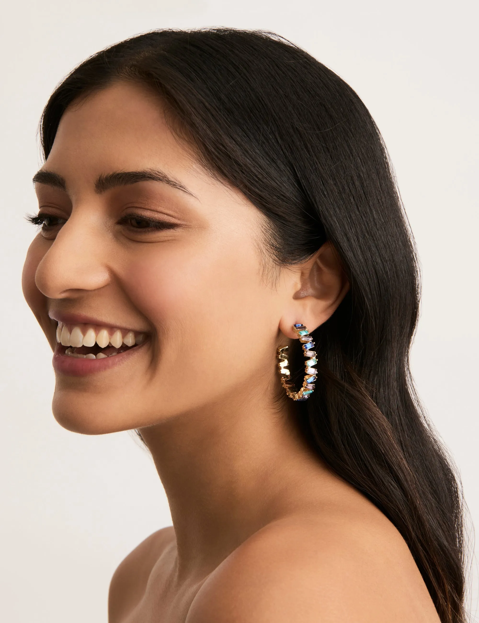 STACK STONE HOOP sold by Collete Hayman product image thumbnail 5