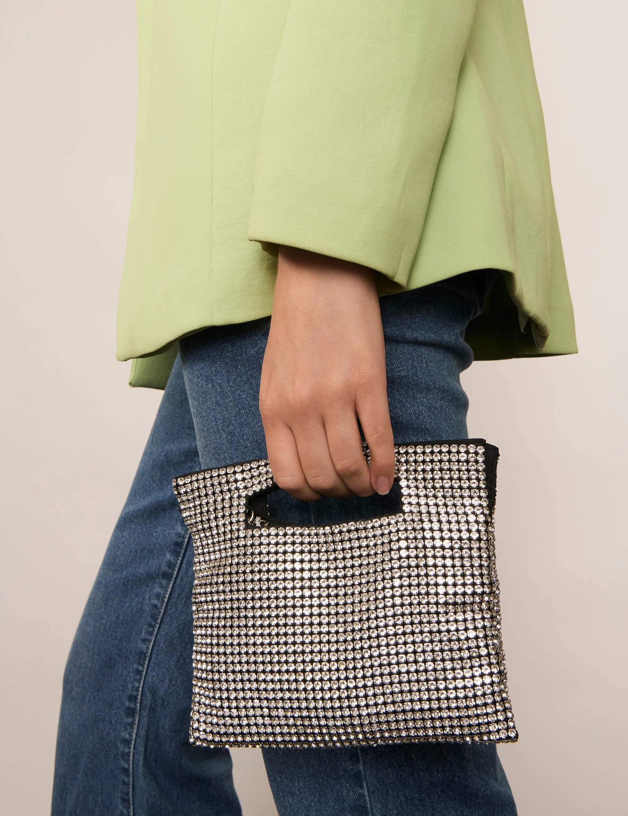 SHIMMER FLAT CLUTCH sold by Collete Hayman product image thumbnail 4