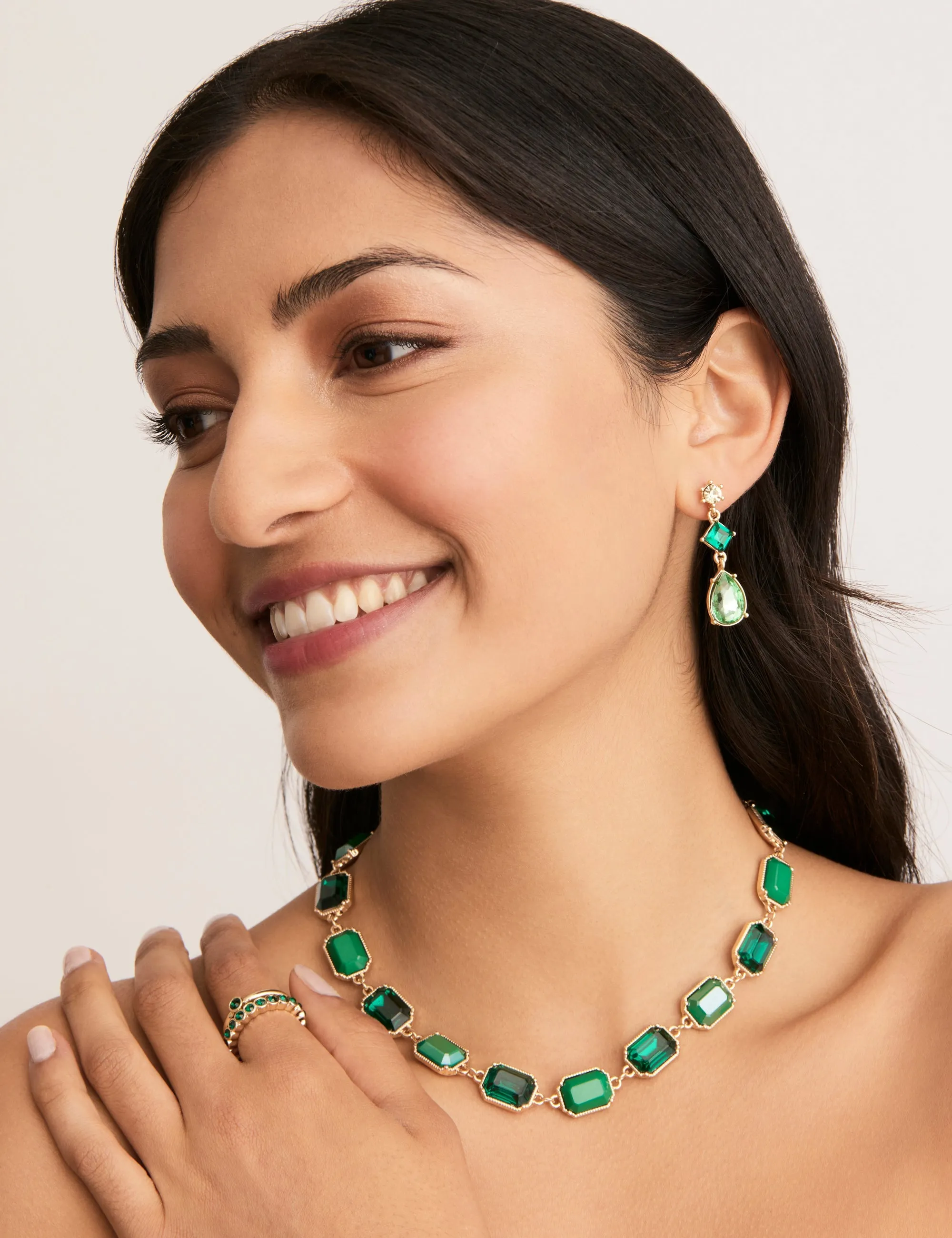 BEZEL STONE RING SET sold by Collete Hayman product image thumbnail 4