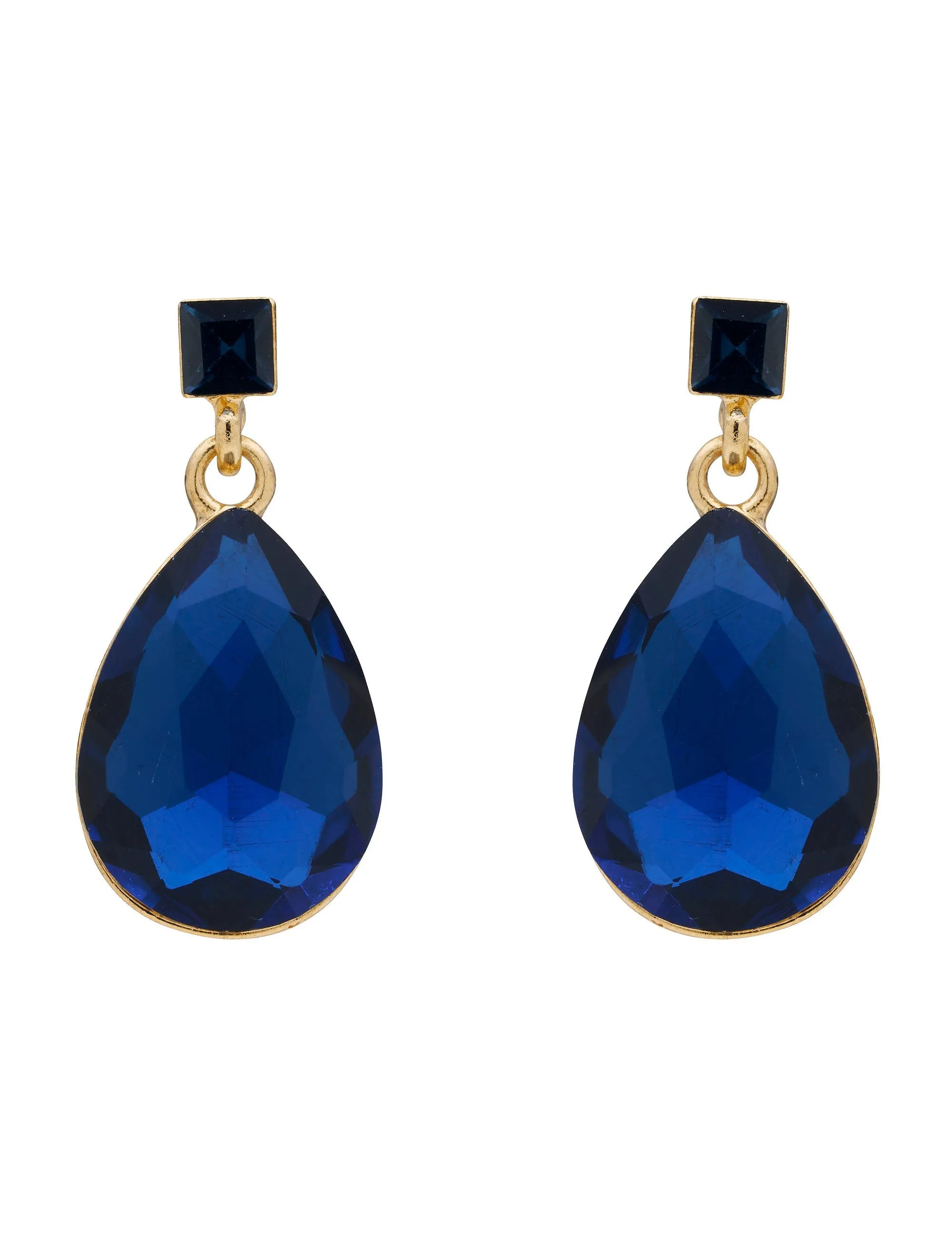 TEARDROP & SQUARE COLOUR EARRING sold by Collete Hayman