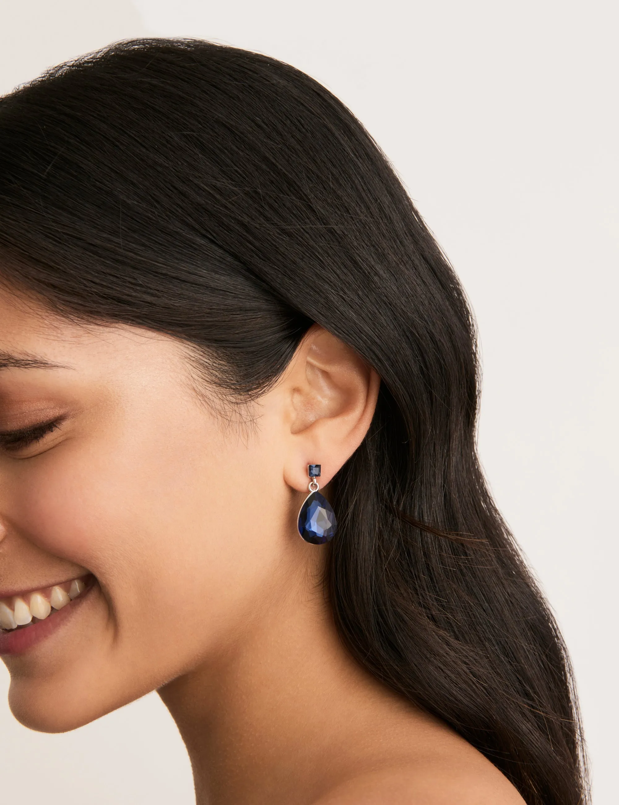 TEARDROP & SQUARE COLOUR EARRING sold by Collete Hayman product image thumbnail 2