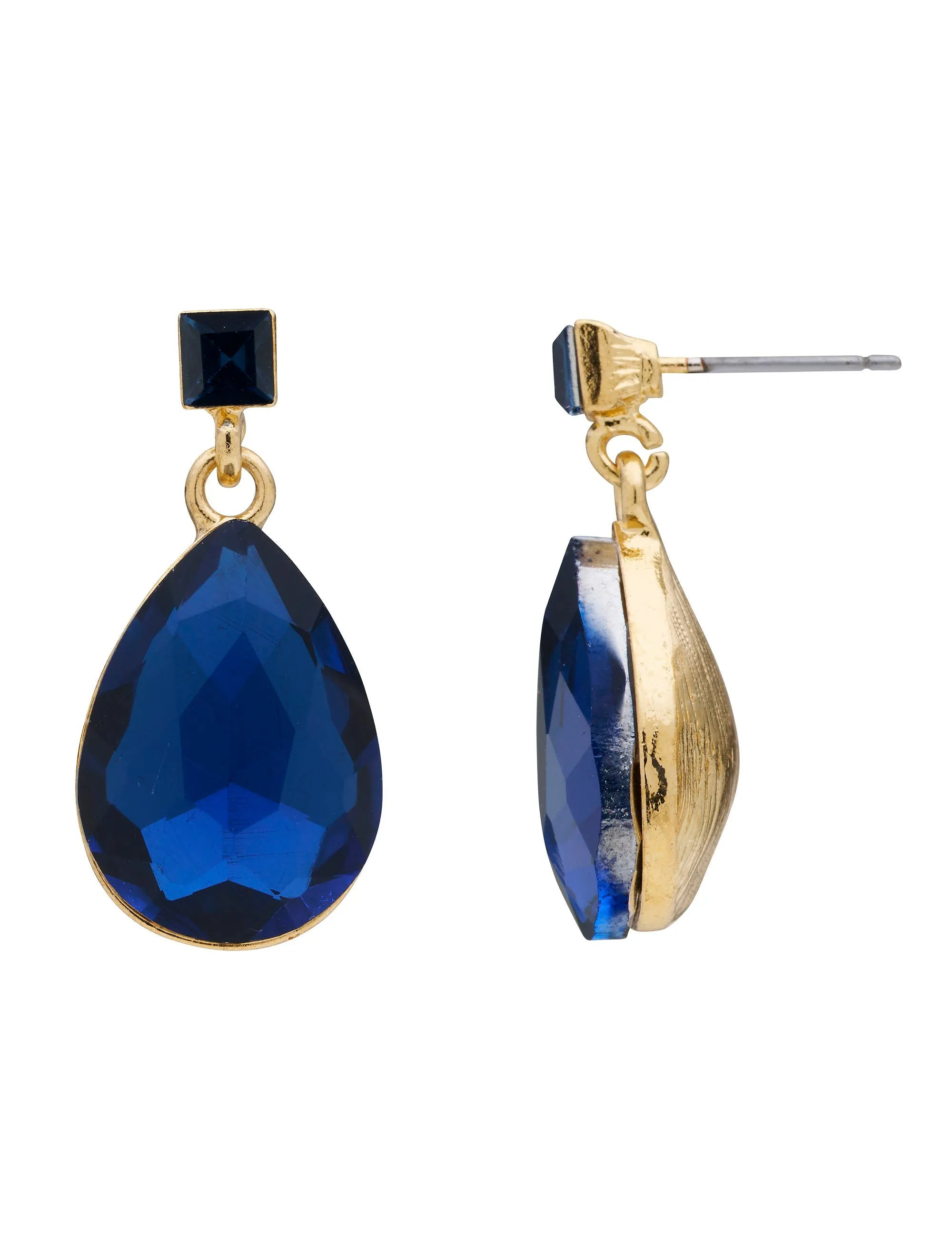 TEARDROP & SQUARE COLOUR EARRING sold by Collete Hayman product image thumbnail 3