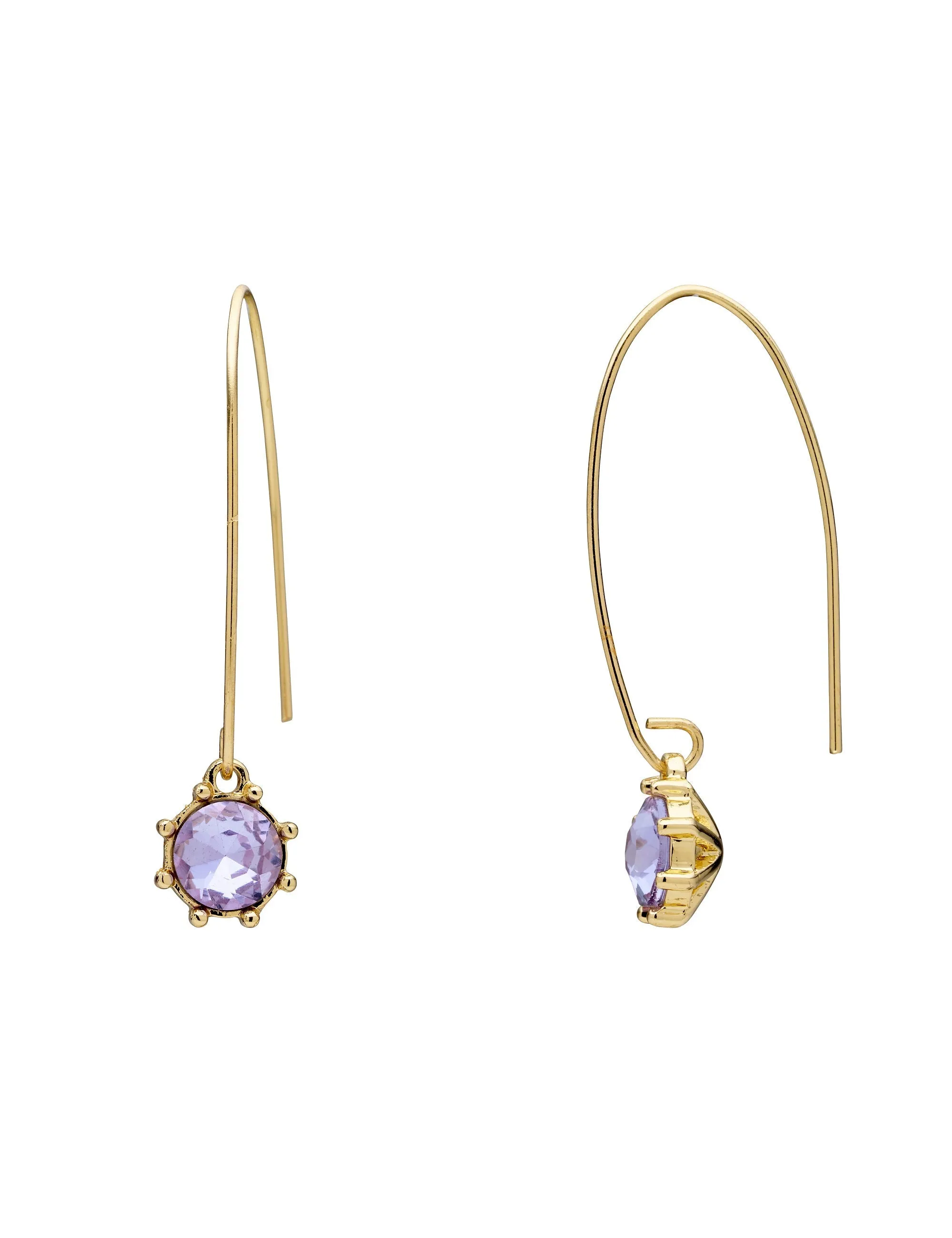 THISTLE FLOWER LONG DROP EARRING sold by Collete Hayman product image thumbnail 3