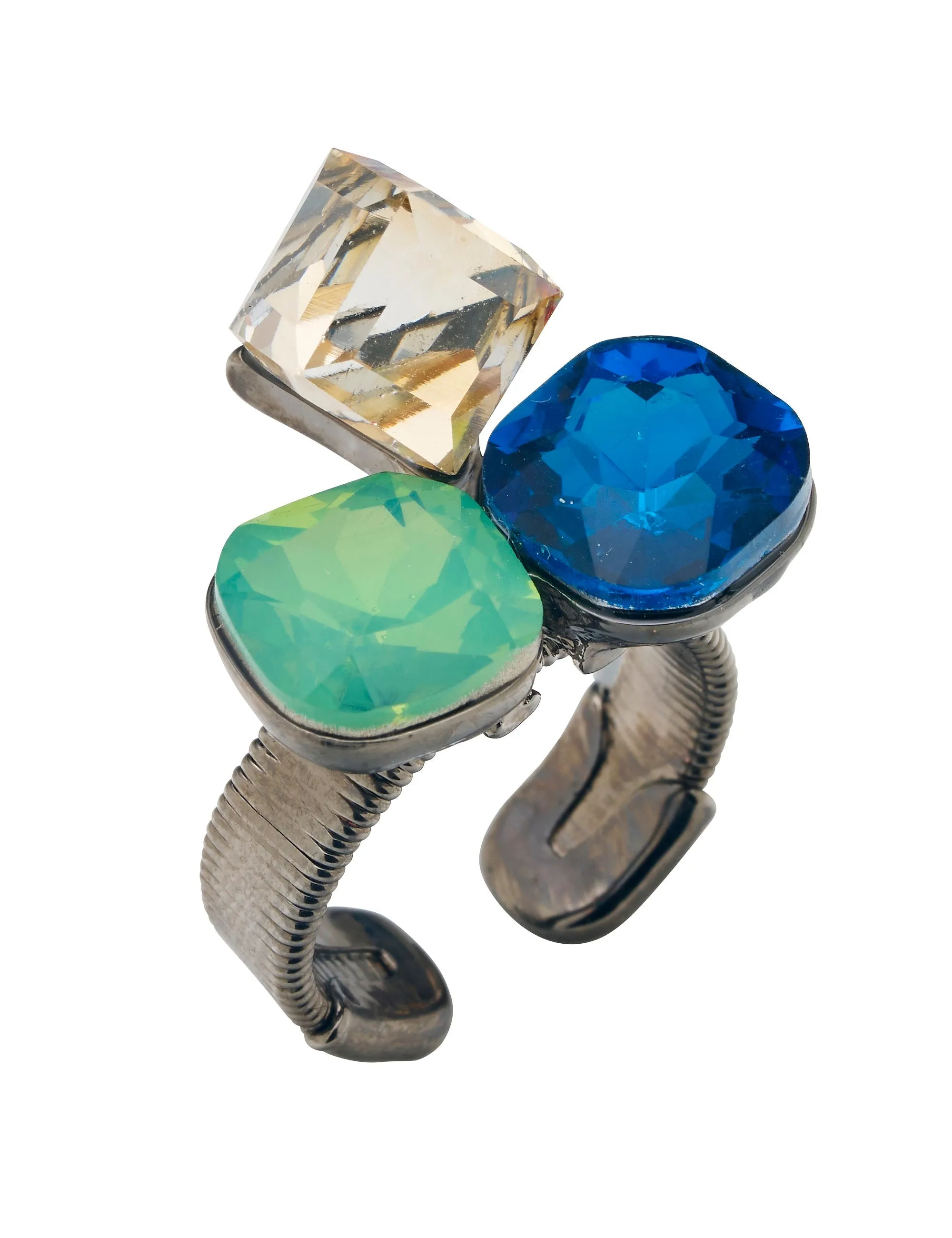 STATEMENT STONE CLUSTER RING sold by Collete Hayman
