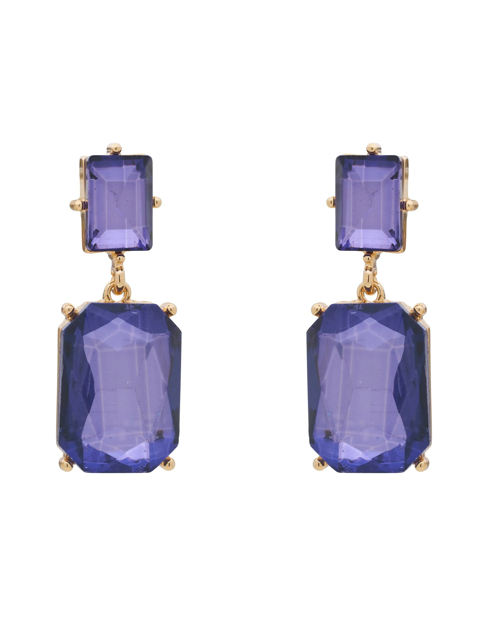 INTERLUDE RECTANGLE DROP EARRING sold by Collete Hayman