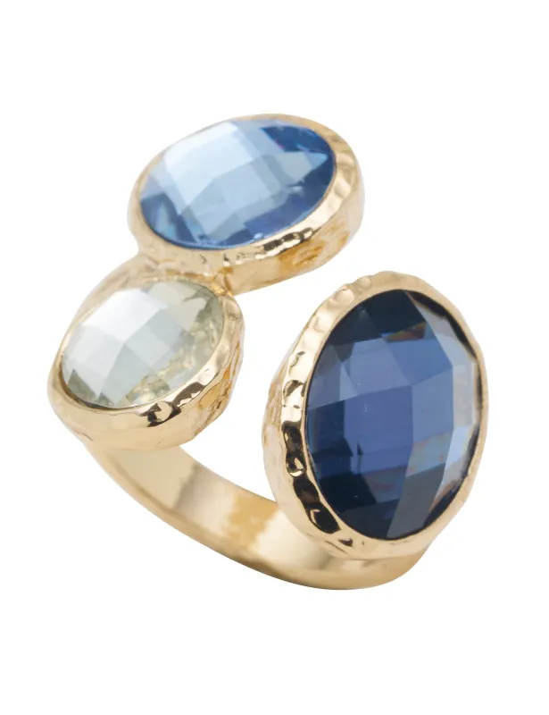 STONE TRIO RING sold by Collete Hayman