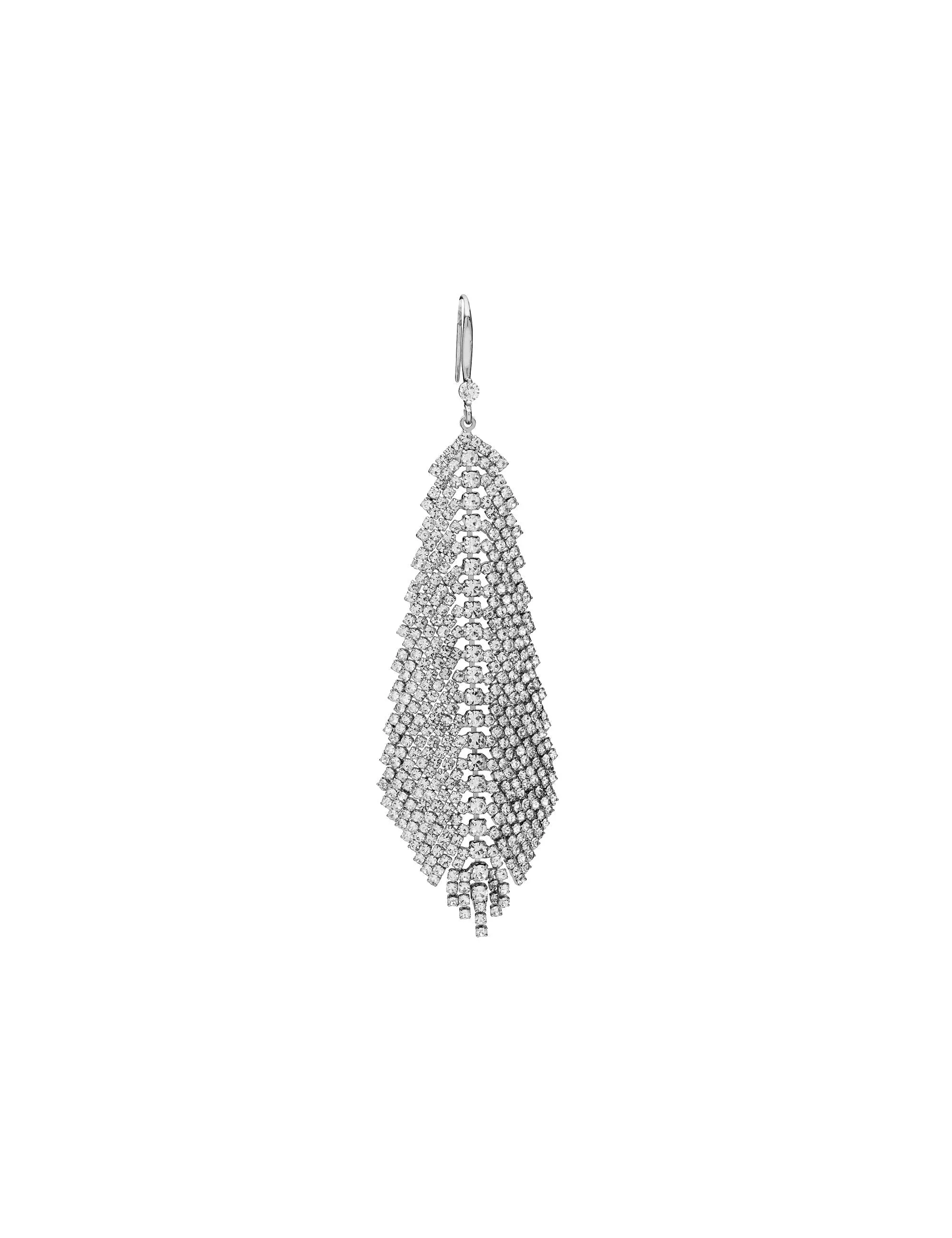 FEATHER STONE STATEMENT EARRING sold by Collete Hayman product image thumbnail 4