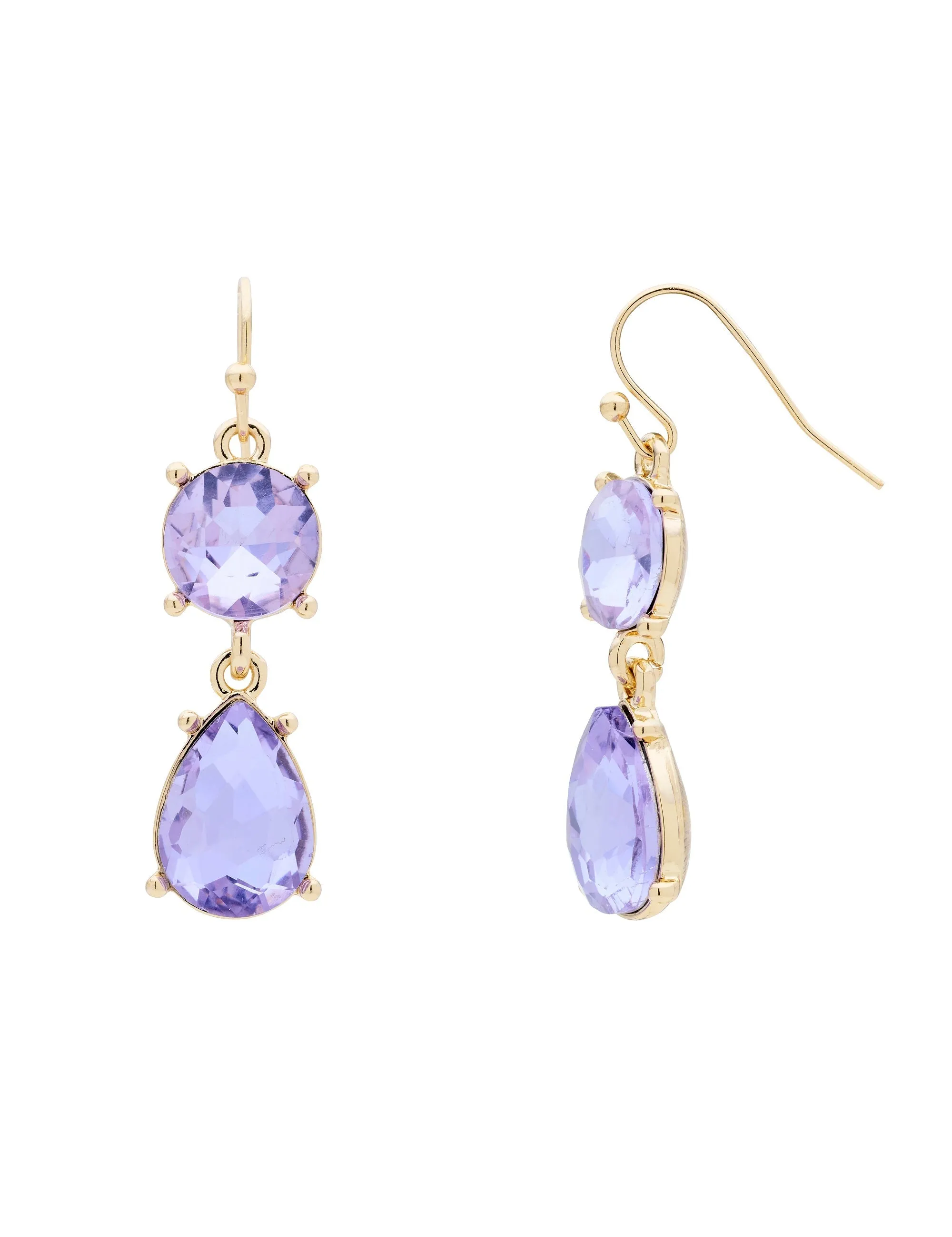 DUO STONE DROP EARRING sold by Collete Hayman product image thumbnail 3