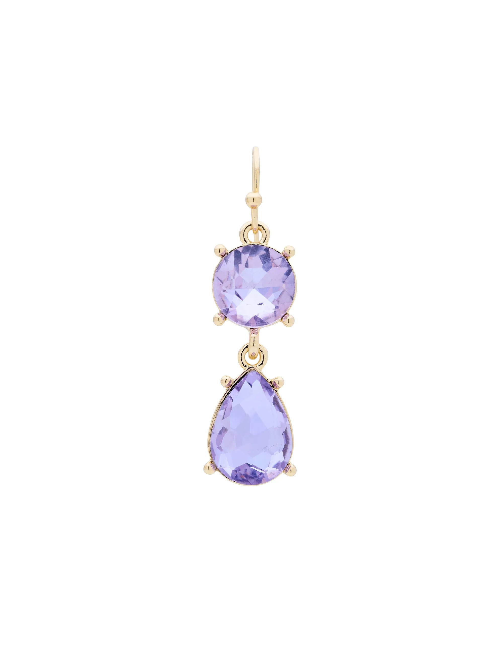 DUO STONE DROP EARRING sold by Collete Hayman product image thumbnail 4