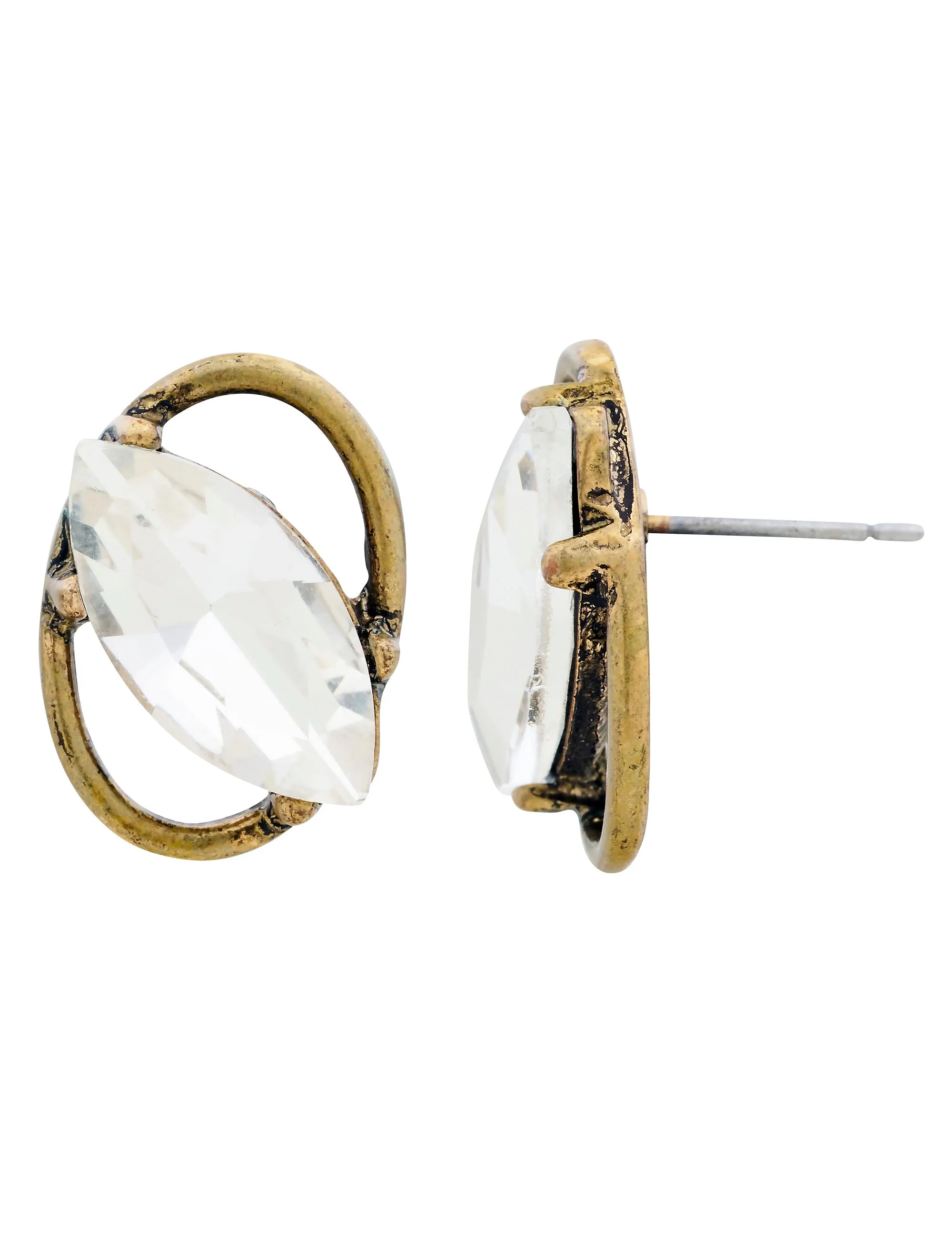 ANTIQUE STUD EARRING sold by Collete Hayman product image thumbnail 3