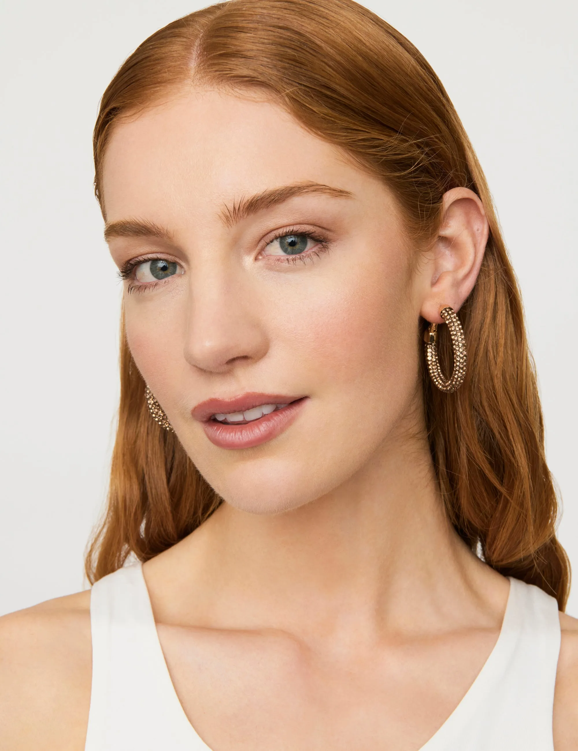 SPARKLY HOOP EARRING sold by Collete Hayman product image thumbnail 5