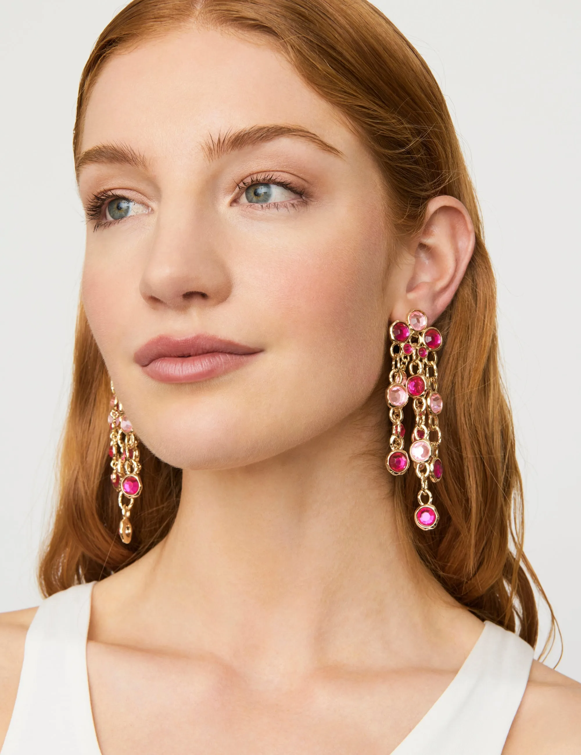 BEJEWELLED DROP EARRINGS sold by Collete Hayman product image thumbnail 5