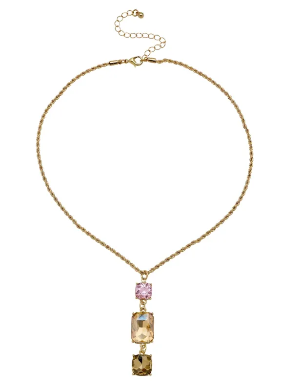 TOTEM STONE LARIAT NECKLACE sold by Collete Hayman