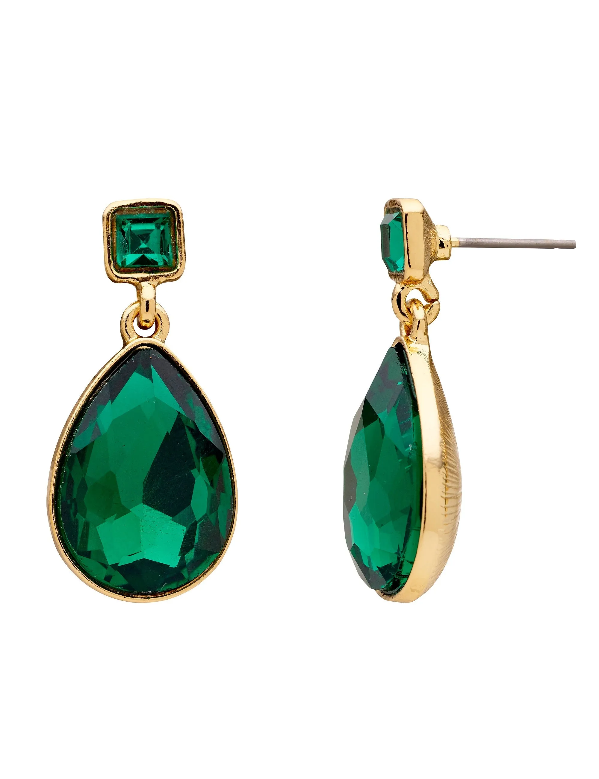 TEARDROP & SQUARE COLOUR EARRING sold by Collete Hayman product image thumbnail 3