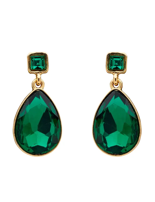 TEARDROP & SQUARE COLOUR EARRING sold by Collete Hayman