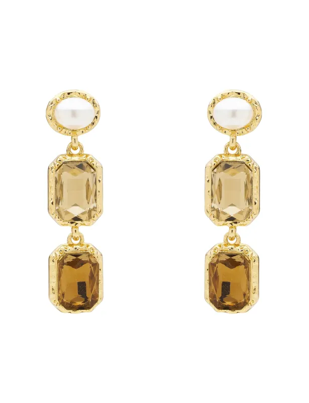 ORNATE PEARL DROP EARRING sold by Collete Hayman