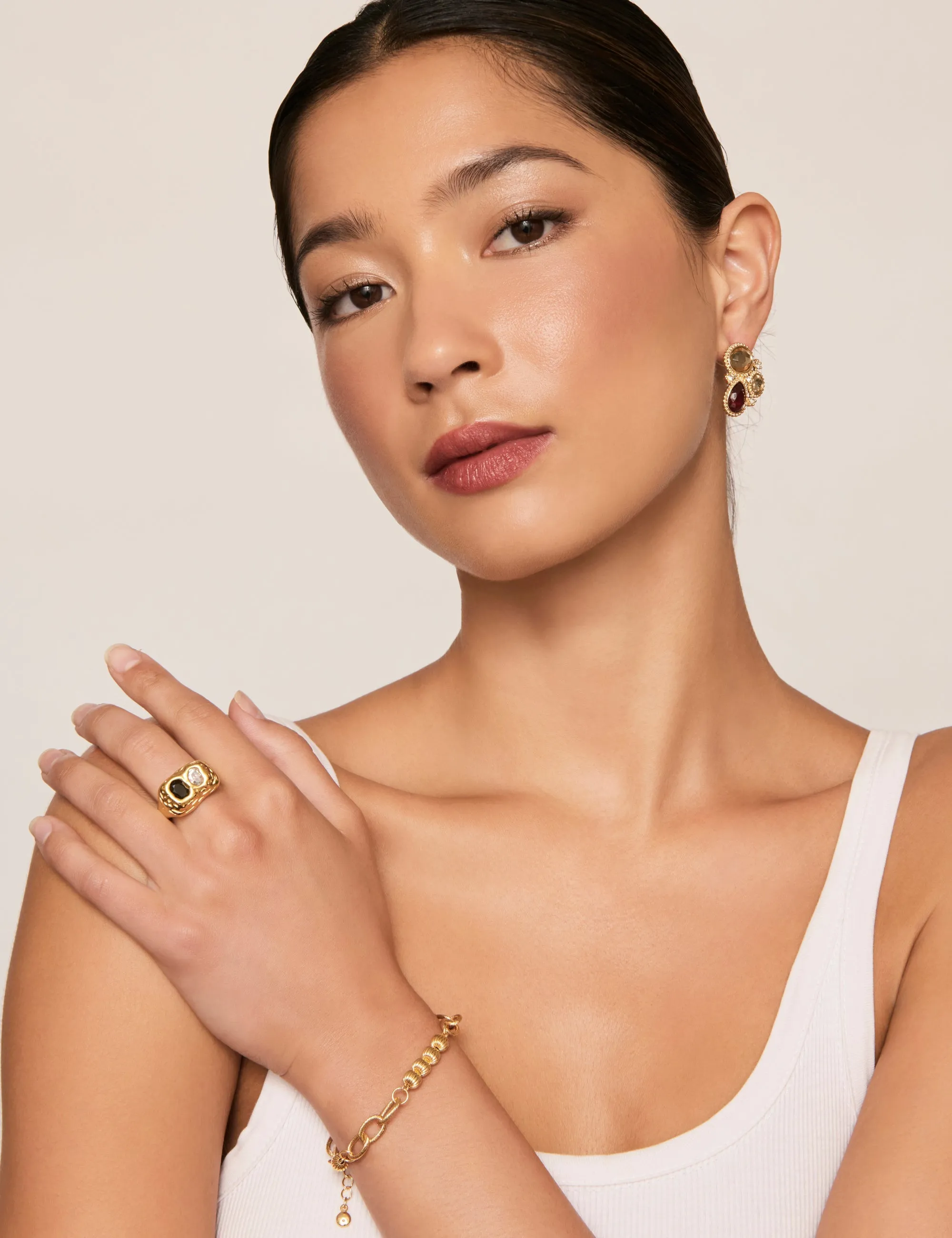 ORGANIC CRYSTAL STATEMENT RING sold by Collete Hayman product image thumbnail 4