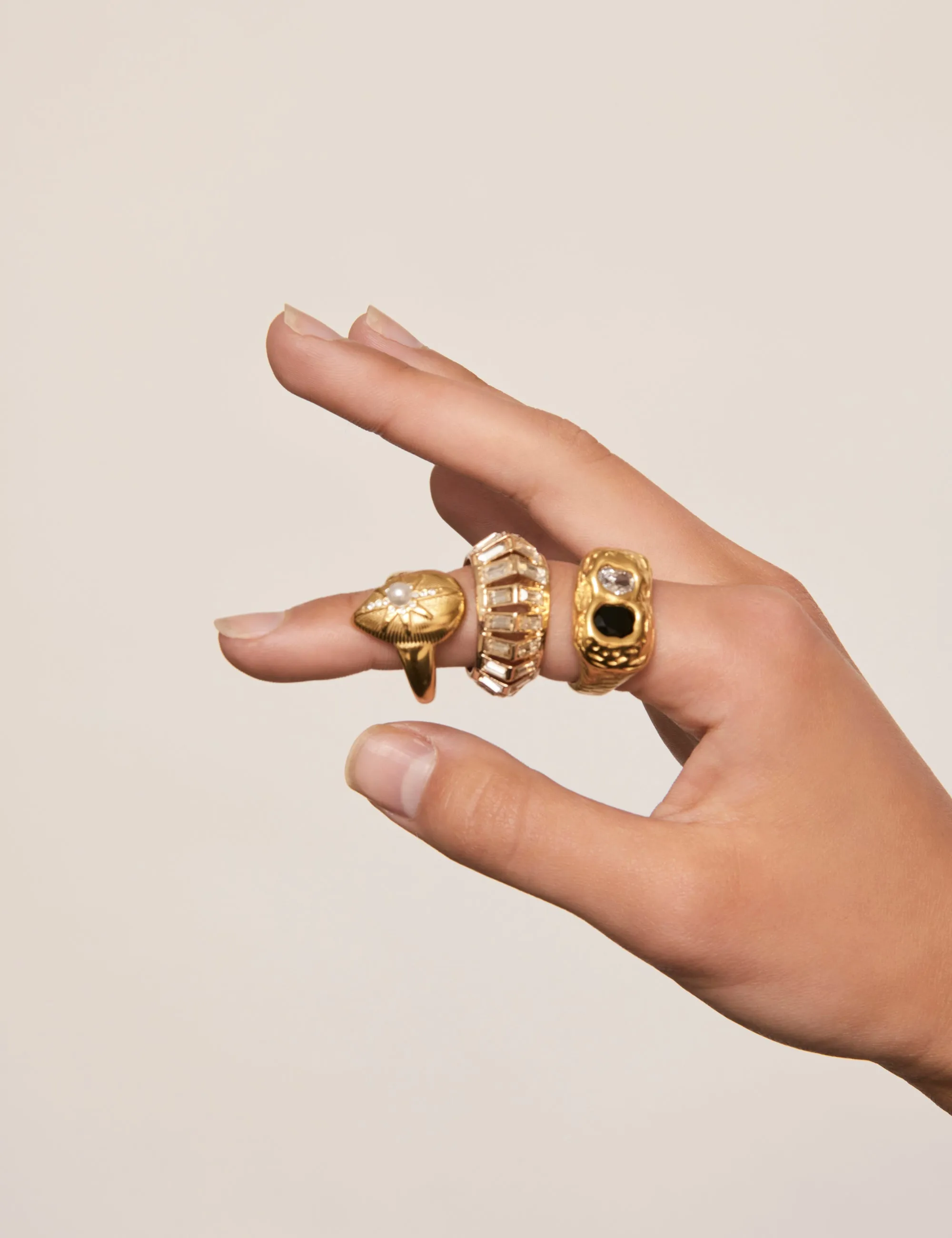 ORGANIC CRYSTAL STATEMENT RING sold by Collete Hayman product image thumbnail 5