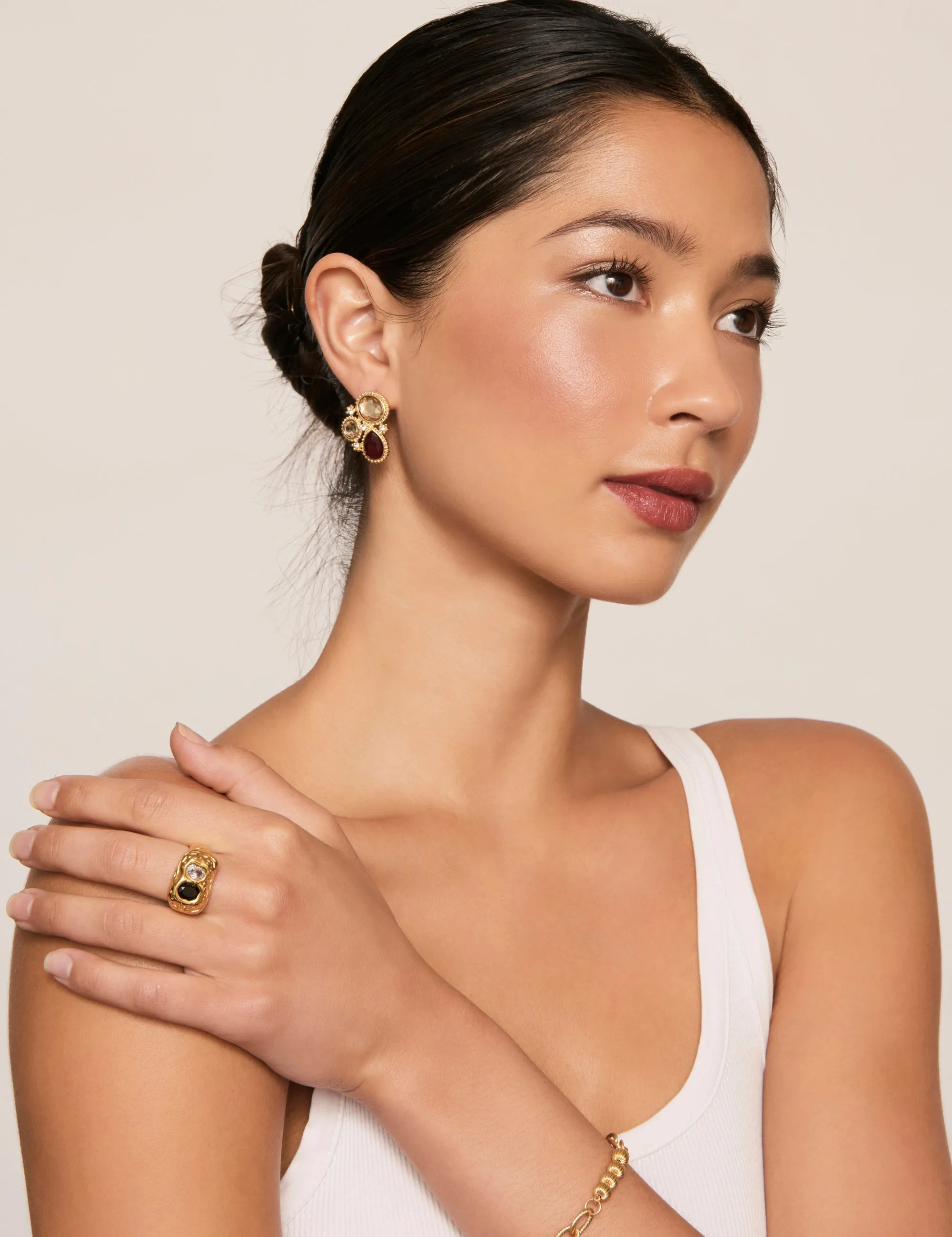 ORGANIC CRYSTAL STATEMENT RING sold by Collete Hayman product image thumbnail 2