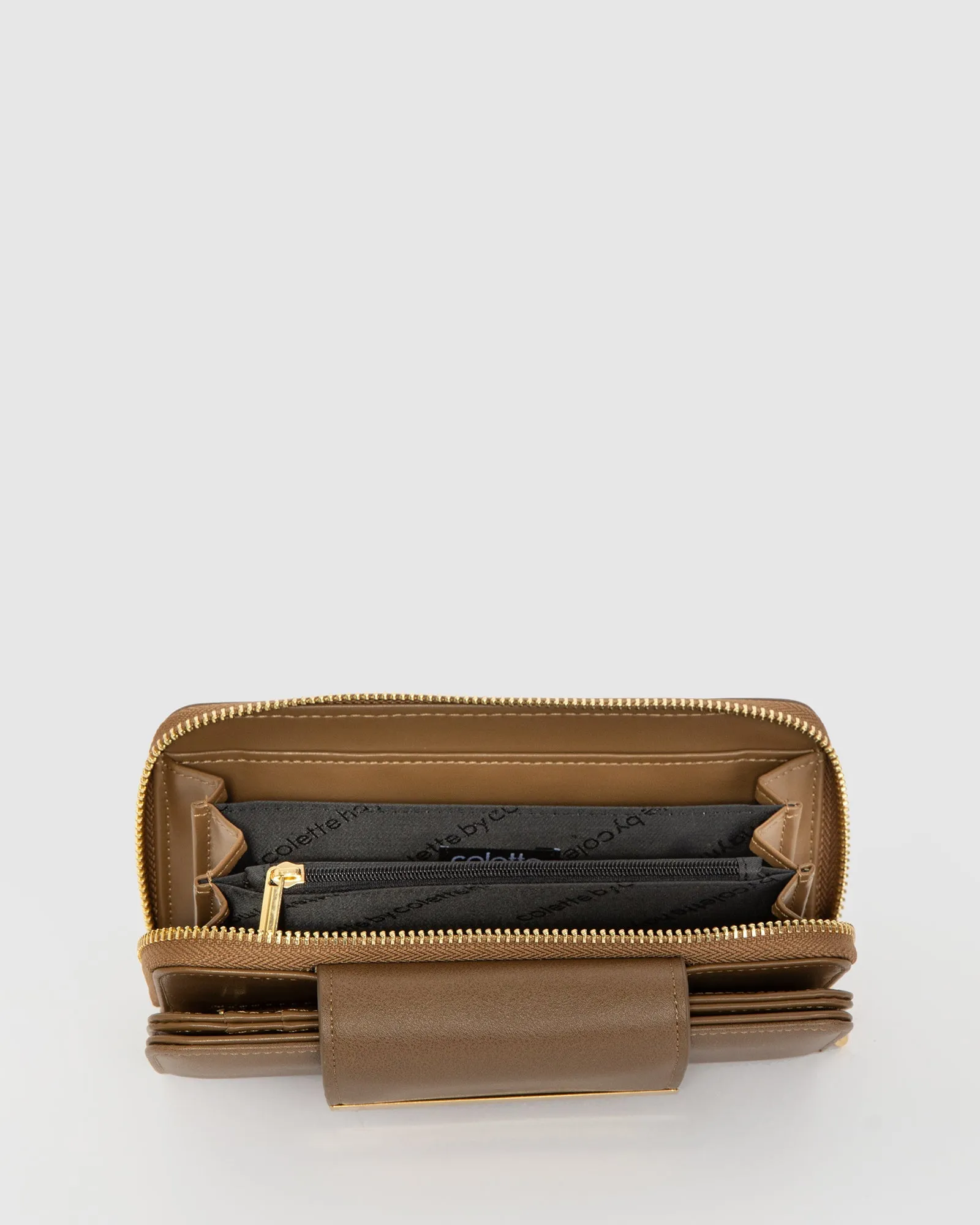 Taupe Blake Wallet sold by Collete Hayman product image thumbnail 5